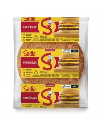 HAMBURGUER TRADICIONAL [56GR] SADIA CX12X56GR